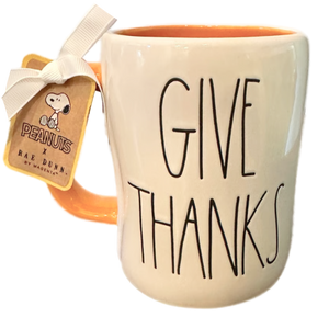 GIVE THANKS Mug ⤿