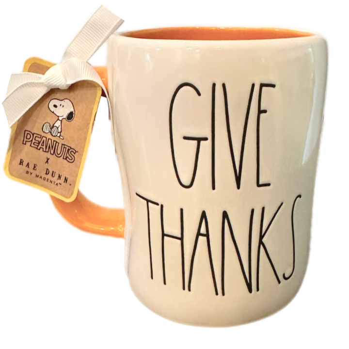 GIVE THANKS Mug ⤿