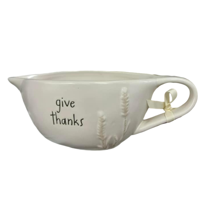 GIVE THANKS Gravy Boat