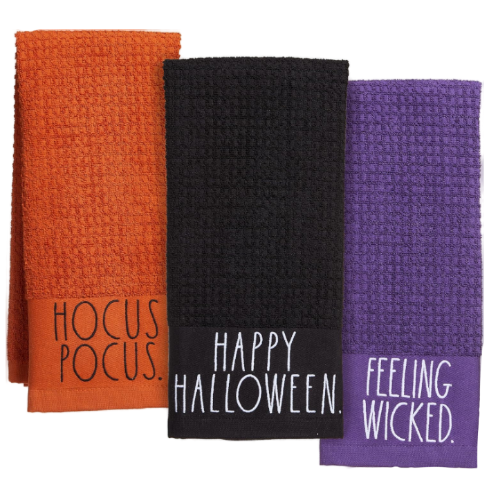 HAPPY HALLOWEEN Kitchen Towels