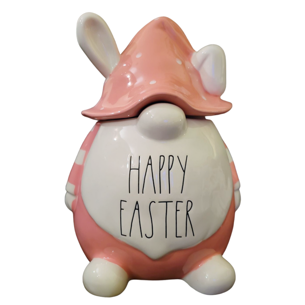 HAPPY EASTER Gnome Canister