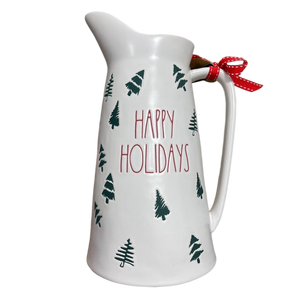 HAPPY HOLIDAYS Pitcher