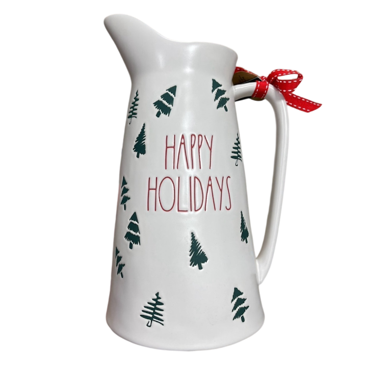 HAPPY HOLIDAYS Pitcher