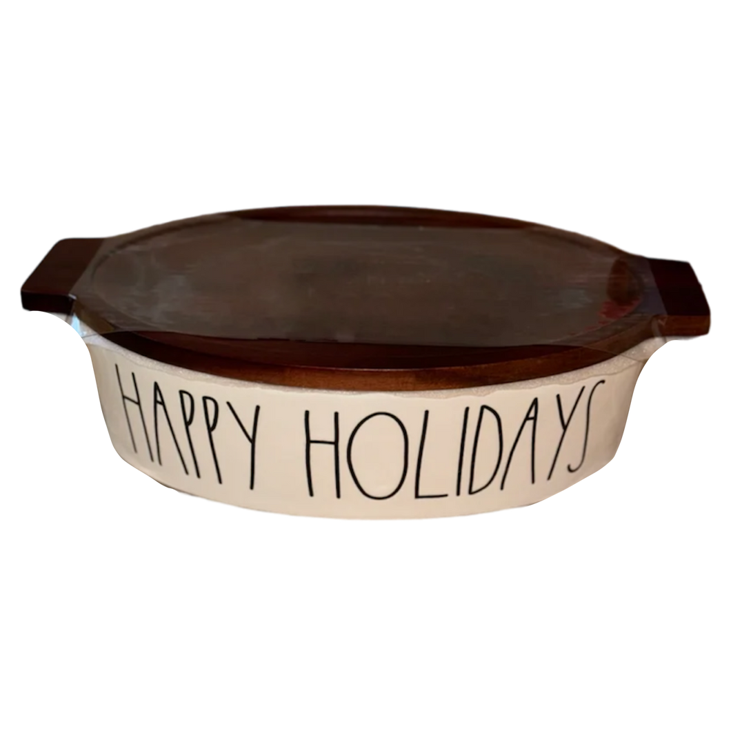 HAPPY HOLIDAYS Baking Dish