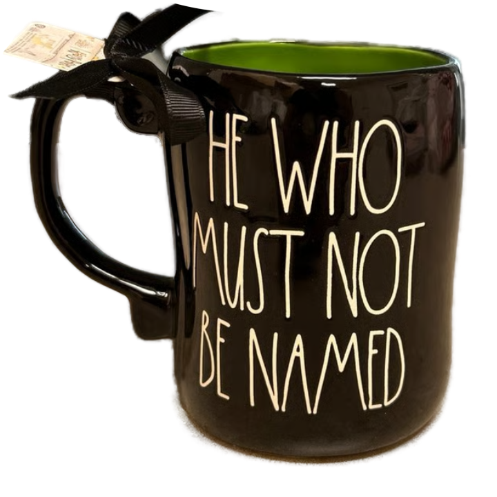 HE WHO MUST NOT BE NAMED Mug ⤿