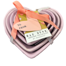 Load image into Gallery viewer, PURPLE PRINT Heart Measuring Cups
