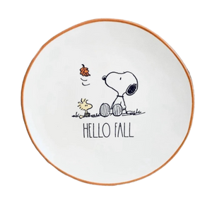 HELLO FALL Plate