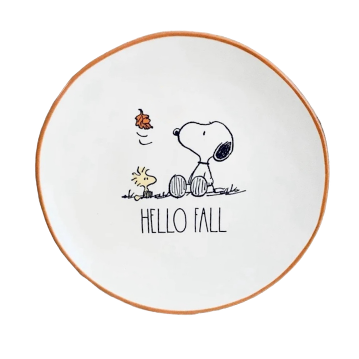 HELLO FALL Plate