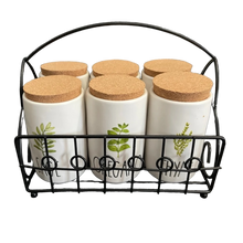 Load image into Gallery viewer, LEAF Spice Jars &amp; Caddy
