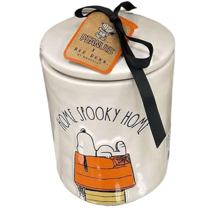 RAE DUNN newest HALLOWEEN SPOOKY HOME CANISTER