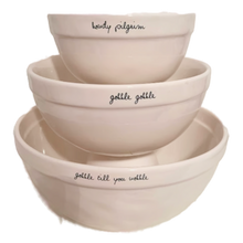 Load image into Gallery viewer, GOBBLE GOBBLE Mixing Bowl Set
