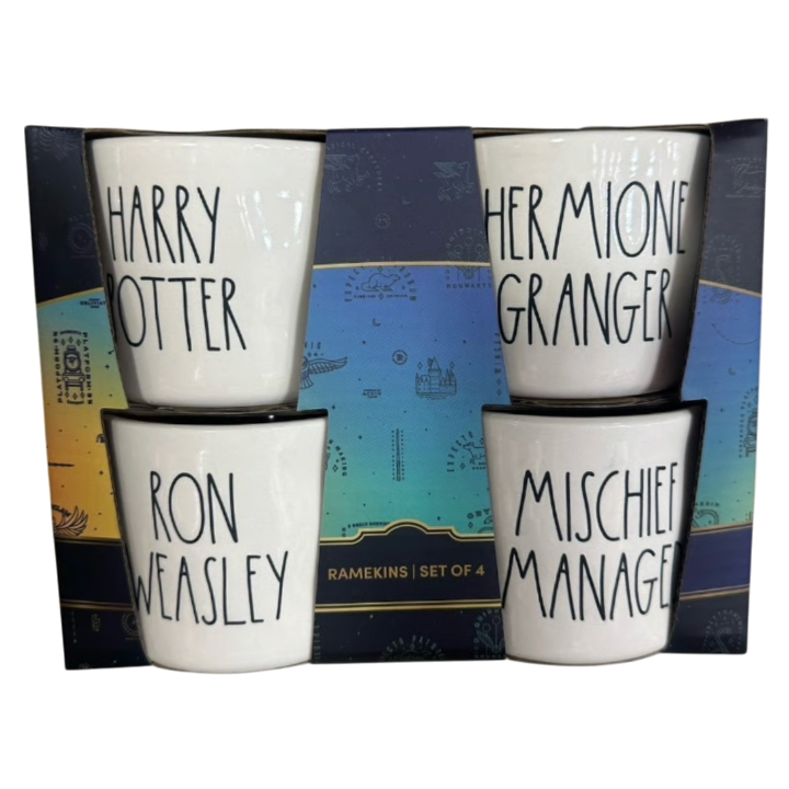 HARRY POTTER CHARACTER Ramekin Set ⤿