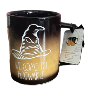 WELCOME TO HOGWARTS Hufflepuff Mug