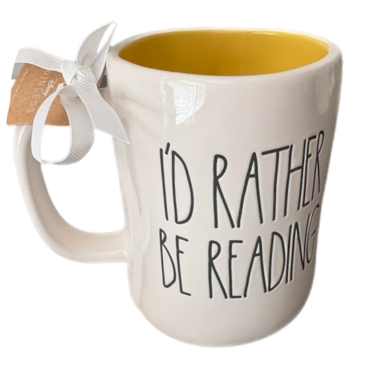 I'D RATHER BE READING Mug ⤿