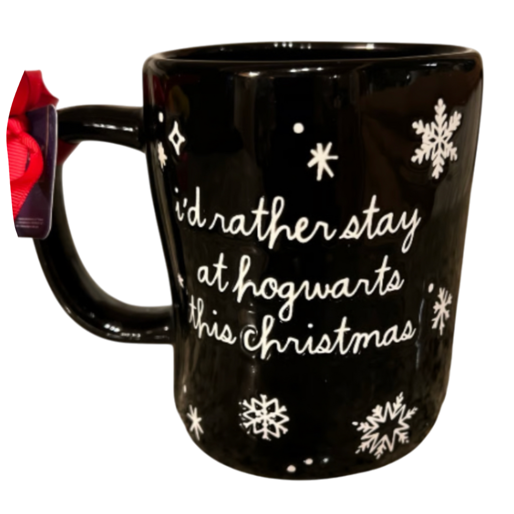 I'D RATHER STAY AT HOGWARTS THIS CHRISTMAS Mug ⟲