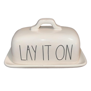 LAY IT ON THICK Butter Dish