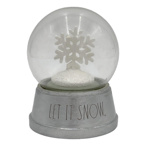 LET IT SNOW Globe