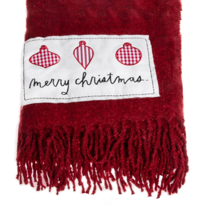 MERRY CHRISTMAS Plush Blanket