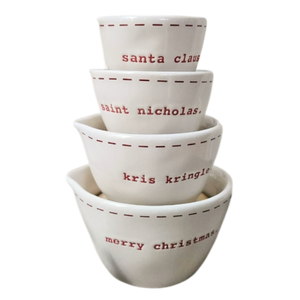 CHRISTMAS STITCH Measuring Cups