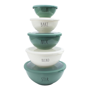 MIXING BOWL Set with Lids