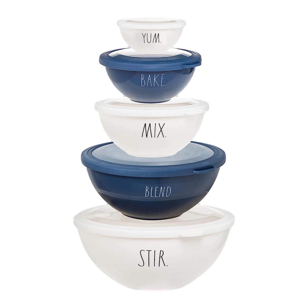 MIXING BOWL Set with Lids