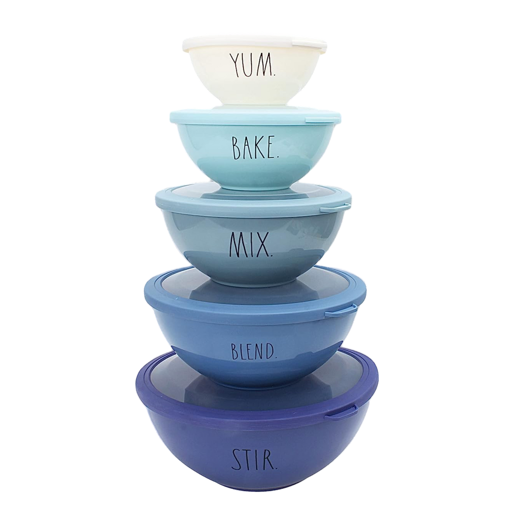 MIXING BOWL Set with Lids