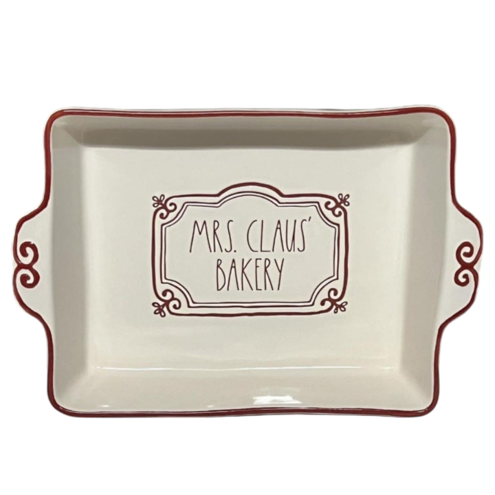 MRS. CLAUS' BAKERY Casserole Dish