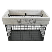 Load image into Gallery viewer, MUDROOM Wire Basket
