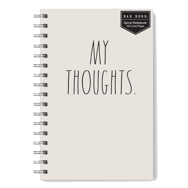 MY THOUGHTS Notebook