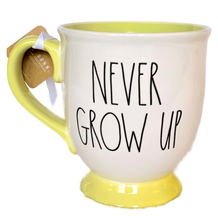 NEVER GROW UP Mug ⤿
