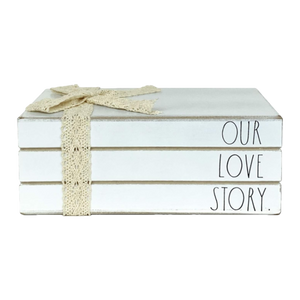 OUR LOVE STORY Book Stack