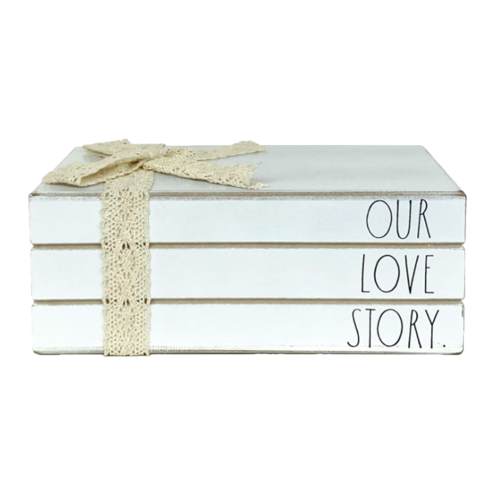 OUR LOVE STORY Book Stack