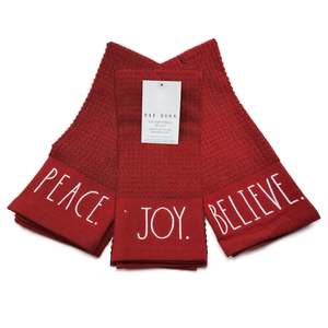 PEACE, LOVE & JOY Kitchen Towels