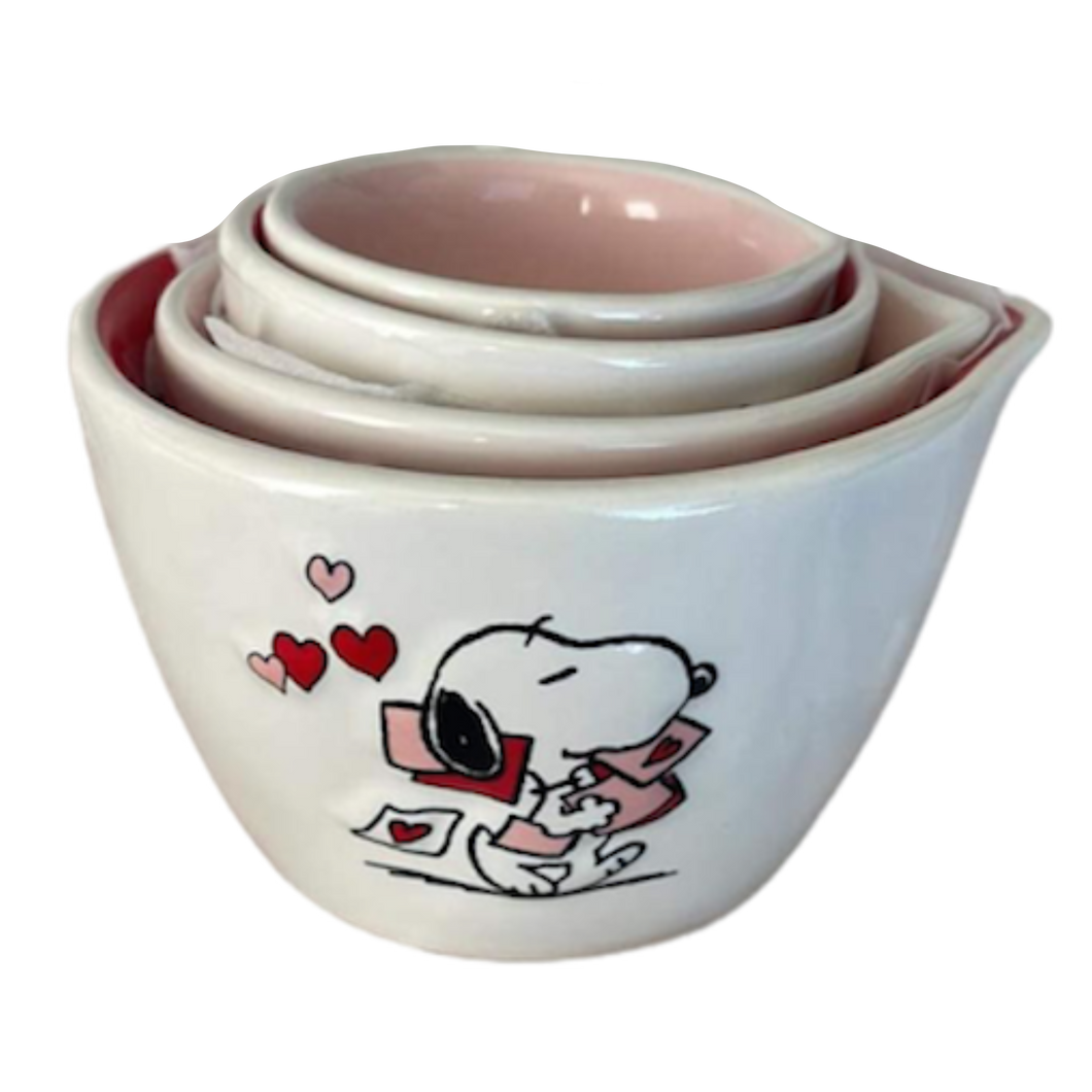 CHARLIE BROWN VALENTINE'S DAY Measuring Cups ⤿