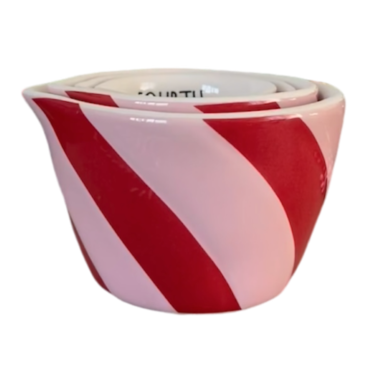 PINK CANDY CANE Measuring Cups ⟲