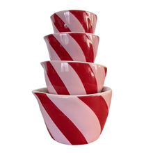 Load image into Gallery viewer, PINK CANDY CANE Measuring Cups ⟲
