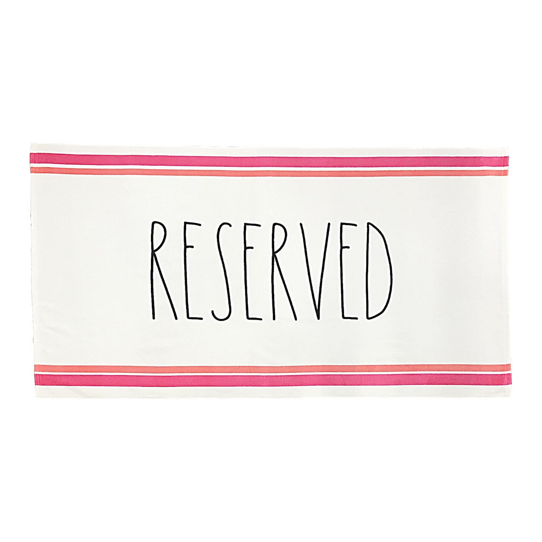 RESERVED Beach Towel