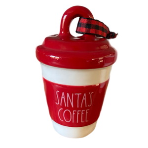 SANTAS COFFEE Ornament