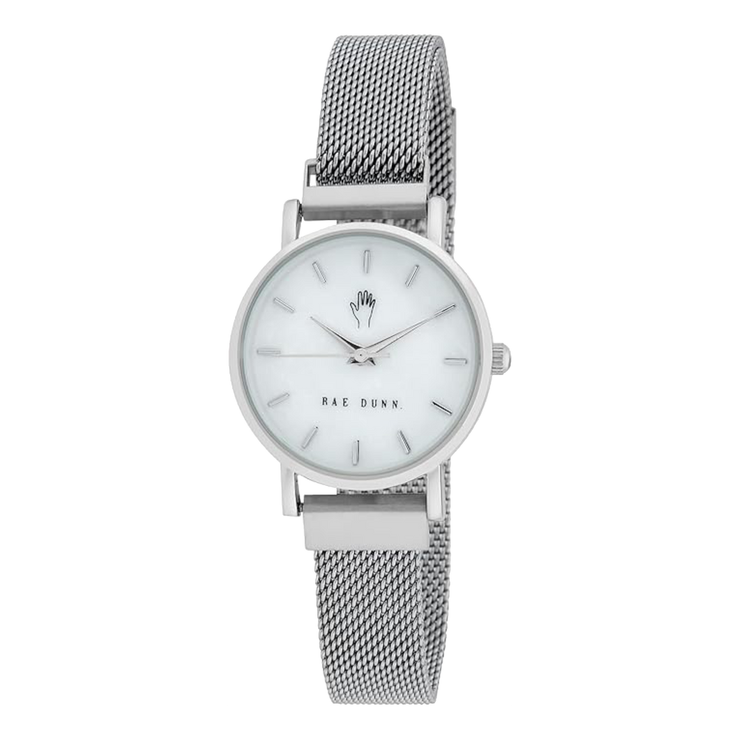 ROUND FACE Mesh Watch