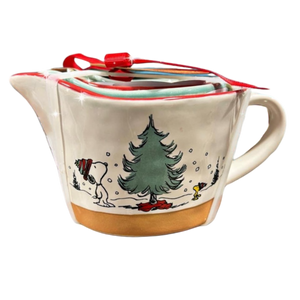 SNOOPY CHRISTMAS TREE Measuring Cups ⤿