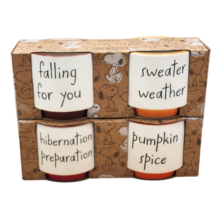 SNOOPY FALL Ramekin Set