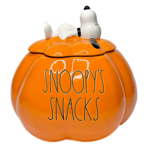 SNOOPY'S SNACKS Canister