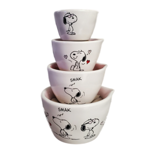 SNOOPY VALENTINE'S DAY Measuring Cups ⤿