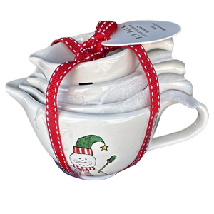 SNOWMAN Teapot Measuring Cups