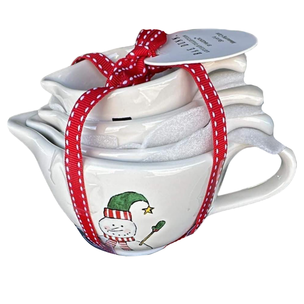 SNOWMAN Teapot Measuring Cups