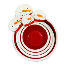 Load image into Gallery viewer, SNOWMAN Handle Measuring Cups
