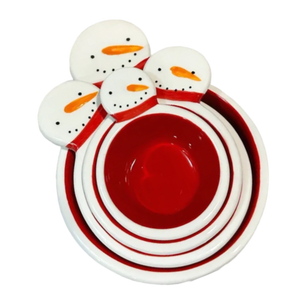 SNOWMAN Handle Measuring Cups