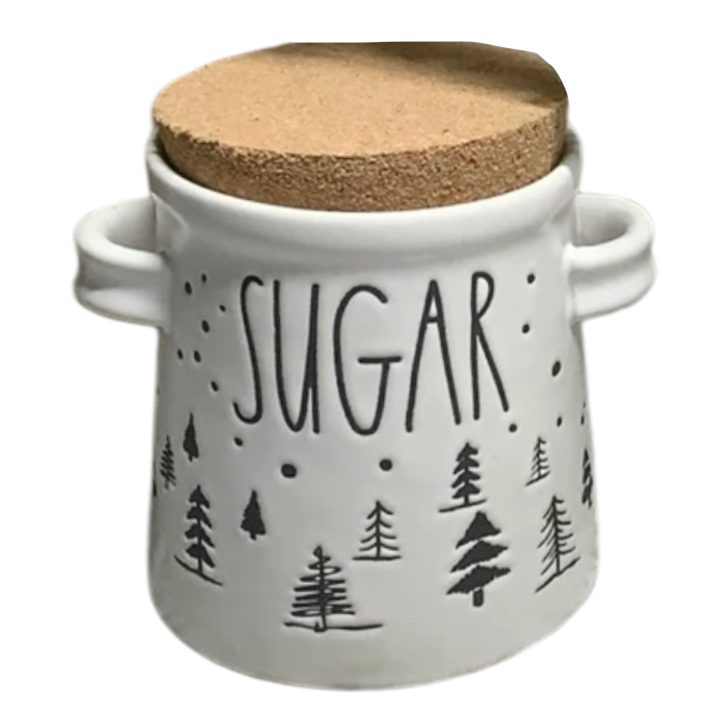 TREE PRINT Sugar Holder