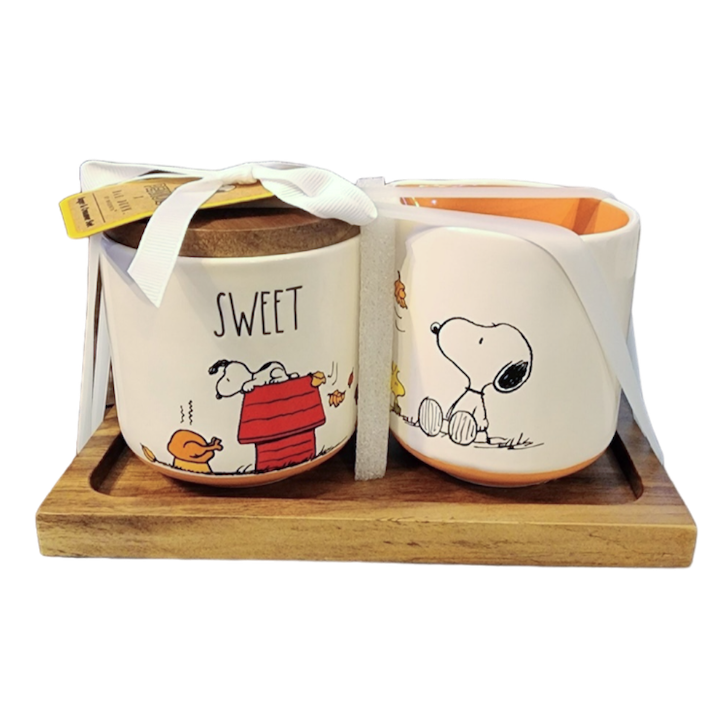 SNOOPY CREAM & SWEET Holder