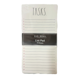 TASKS List Pad